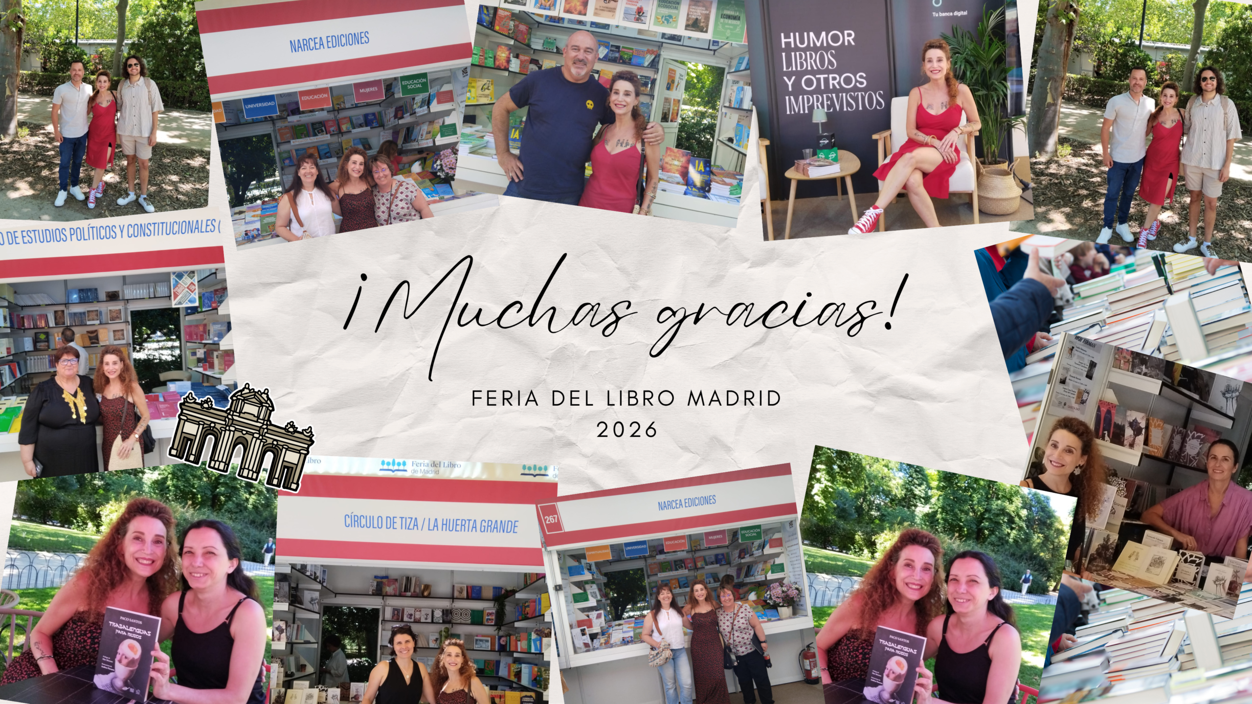 Equipo de Quares visitando editoriales y clientes durante la Feria del Libro de Madrid 2026